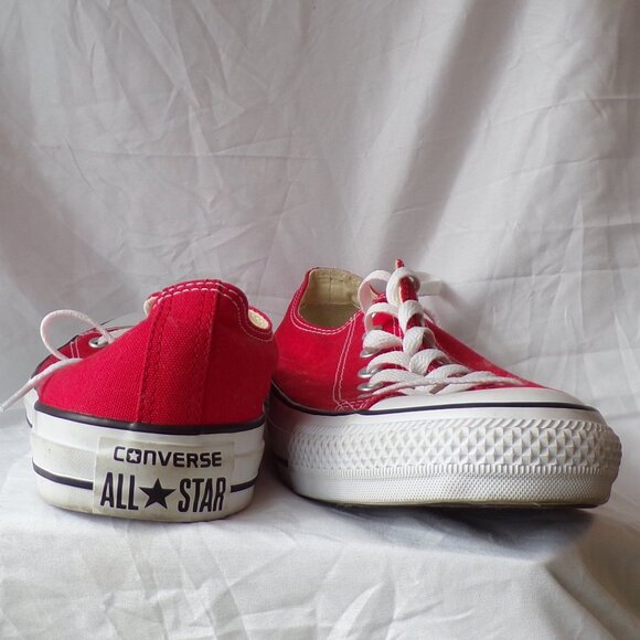 Converse Chuck Taylor All Star Low-Top Sneaker - Red - Picture 4 of 5